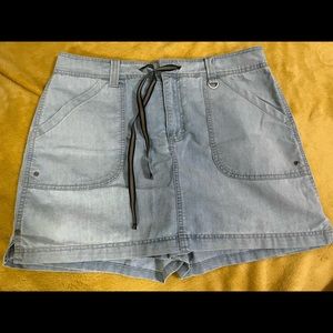 Denim Skort